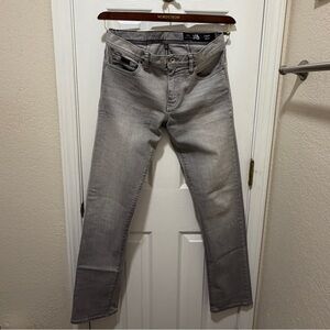 Armani Exchange AX Slim Fit Gray Straight Leg Jeans Mens 30